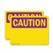 Signmission Radiation & Laser Sign, 3.5 in H x 5 in W, Vinyl Decal, Rectangle OS-2PACK-CR-D-35-L-10161 - alternate 1